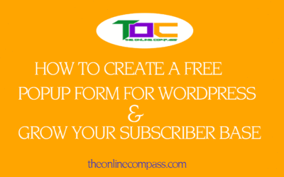 How to create a free popup form for WordPress