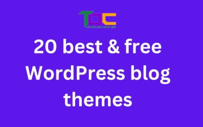 20 best & free WordPress blog themes for those with lean blogging budget