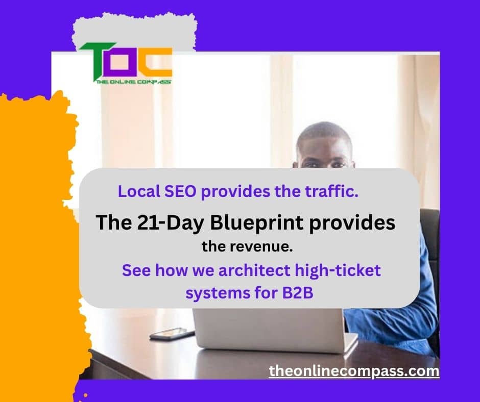 Stop chasing vanity rankings. Transform your Local SEO strategy into a 21-day Global Client Acquisition Engine.