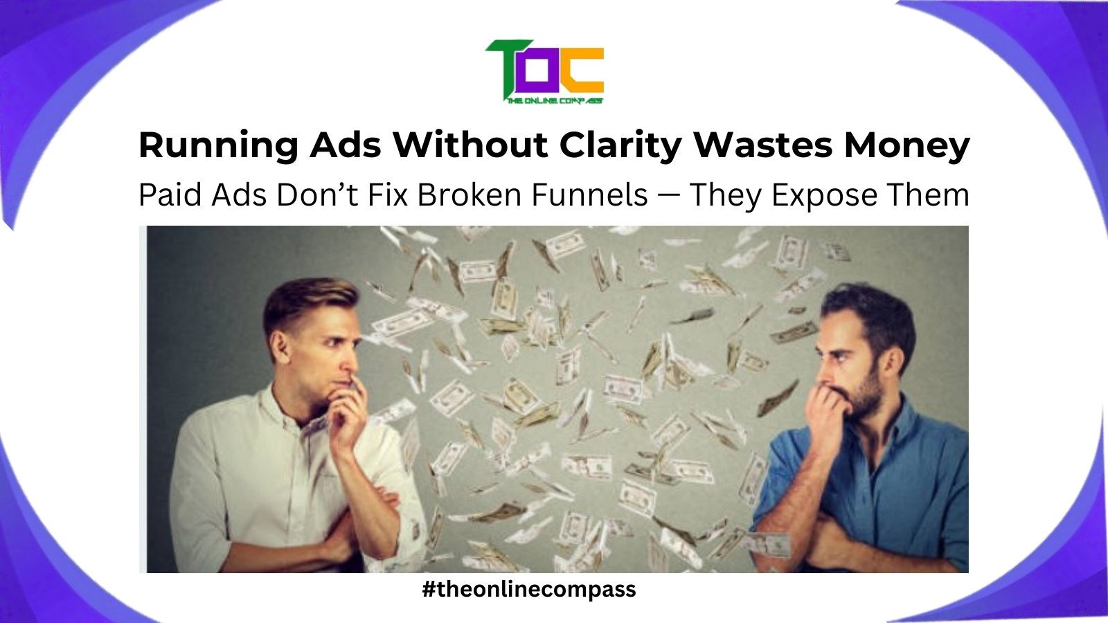 B2B lead generation strategy showing why running ads without a clear marketing funnel wastes money