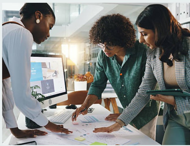 website developers brainstorming website design and website development in Lagos