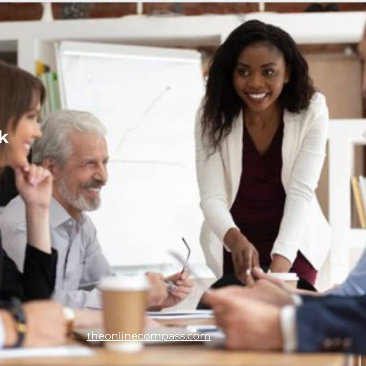 Business Growth Consultant discussing