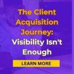 How to Build a Client Acquisition Infrastructure That Turns Visibility Into Revenue Your website is one step in a 7-step journey. Are the rest connected?
