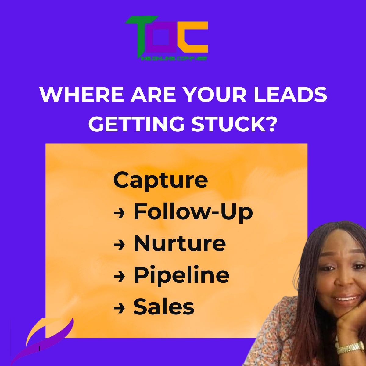 why businesses lose leads after lead generation(3) Lead management pipeline showing where leads can get stuck<br />
Capture<br />
→ Follow-Up<br />
→ Nurture<br />
→ Pipeline<br />
→ Sales<br />